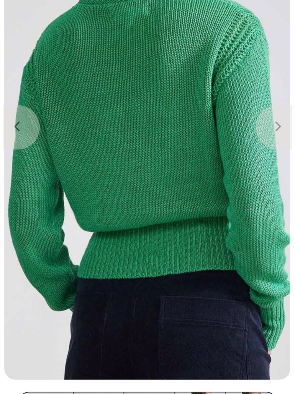 NWOT 100% Linen APIECE APART Helmi Crewneck Knit Coral Red Sweater, Small - Picture 9 of 16